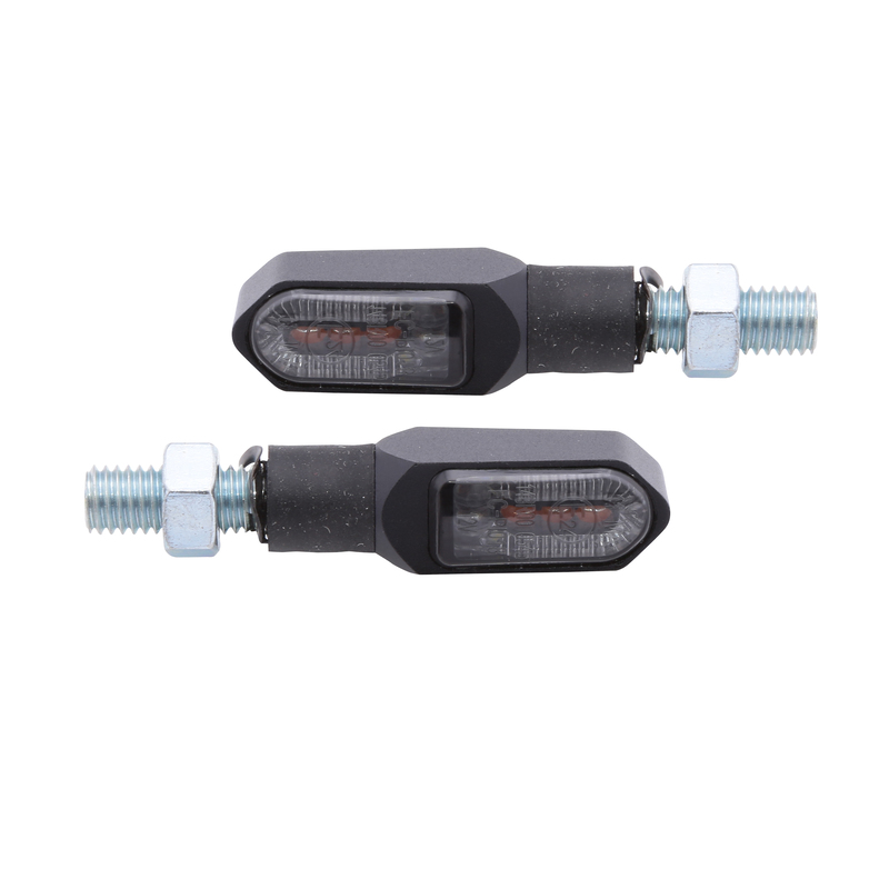 Clignotant/feu de position LED HIGHSIDER smart Namiko-TS 2en1 homologué – verre fumé – la paire