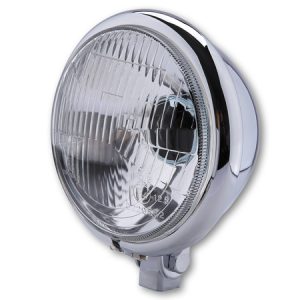 Feu avant HIGHSIDER smart Bates Style – 5 3/4 pouces – homologué E – chromé – à l&rsquo;unité