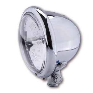 Feu avant HIGHSIDER smart Bates Style – 4 1/2 pouces – homologué E – chromé – à l&rsquo;unité