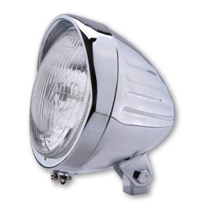 Feu avant HIGHSIDER smart Indian – 5 3/4 pouces – homologué E – chromé – à l&rsquo;unité