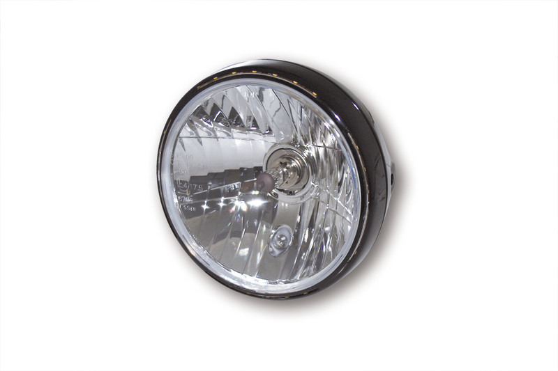 Feu avant HIGHSIDER smart Reno 2 - 7 pouces - homologué E - noir - à l'unité