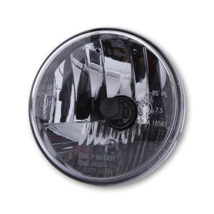 Insert de phare HIGHSIDER smart – 120 mm – verre transparent – avec feux de position – HS1 35/35W – homologué E – – à l&rsquo;unité