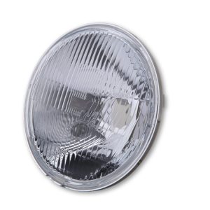 Insert de phare H4 HIGHSIDER smart – 7 pouces – Embossed Glass avec feux de position – homologué E – – à l&rsquo;unité