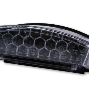 Feu arrière LED HIGHSIDER smart Monster homologué – verre fumé – l&rsquo;unité