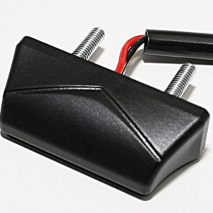 Éclairage de plaque LED HIGHSIDER smart – noir – à l&rsquo;unité