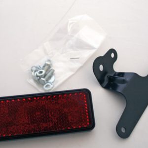 Catadioptre HIGHSIDER smart avec support universel – rouge