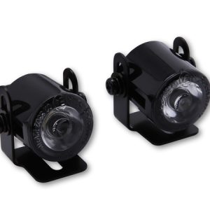 Feu de position LED HIGHSIDER smart rond avec support universel