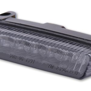 Feu arrière LED HIGHSIDER smart Mini homologué – verre fumé – l&rsquo;unité