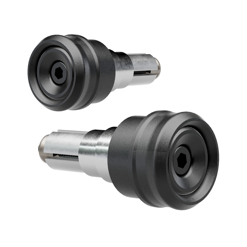 Embouts de guidon HIGHSIDER pro Pace-Ls – noir – la paire