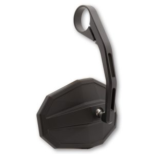 Rétroviseur d’embout de guidon HIGHSIDER smart Straight long – noir