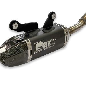 Silencieux FRESCO Carby aluminium noir/casquette carbone