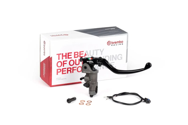 Maître-cylindre de frein BREMBO UPGRADE Pr15 RCS levier long repliable