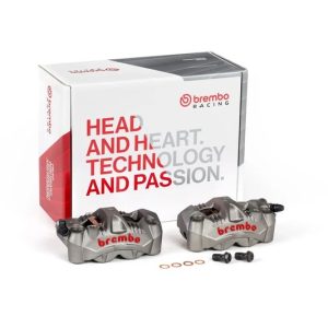 Paire d&rsquo;étrier de frein avant radial BREMBO UPGRADE GP4-RS 4 pistons Ø30mm