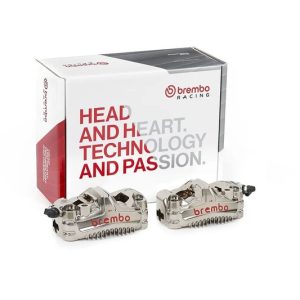 Paire d’étrier de frein avant radial BREMBO UPGRADE GP4-MS 4 pistons Ø30mm