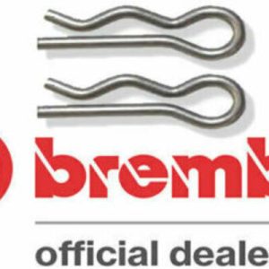 Pack de 20 clips BREMBO UPGRADE pour axe de plaquette