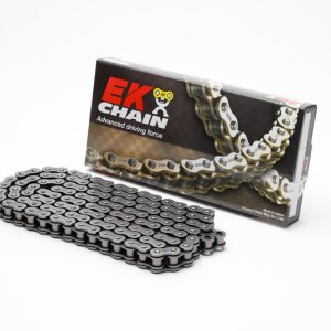 Chaine de transmission EK CHAIN 520 MVXZ2 – Joints Qx-Ring – attache à riveter