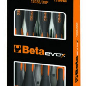 Jeu de 8 tournevis à fente et cruciforme BETA TOOLS