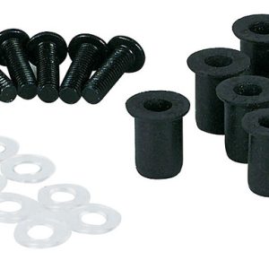 Kit vis de carénage en aluminium HIGHSIDER smart – écrous caoutchouc M5 – 8 pièces