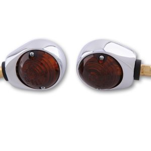 Clignotant de guidon HIGHSIDER smart OCHSENAUGE – verre fumé