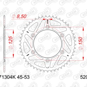 Couronne AFAM acier standard – 520