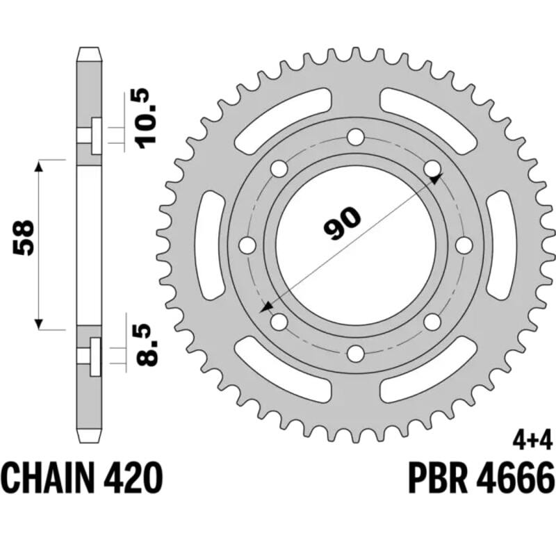 Couronne PBR Acier Standard – 420