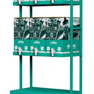 Présentoir MOTOREX Bag-In-Box