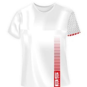 T-shirt BS BATTERY Bs Factory – blanc taille L