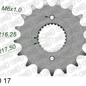 Pignon AFAM acier standard – 530