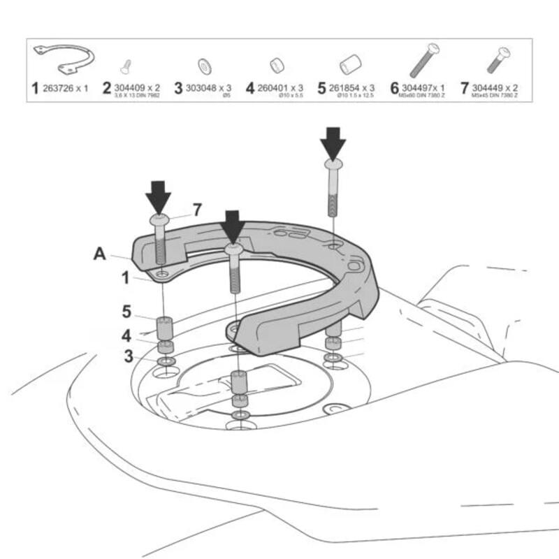 Fixation SHAD Click System