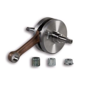 Vilebrequin MALOSSI avec axe Ø16, bielle 110 – course 60 mm pour moteurs à clapets