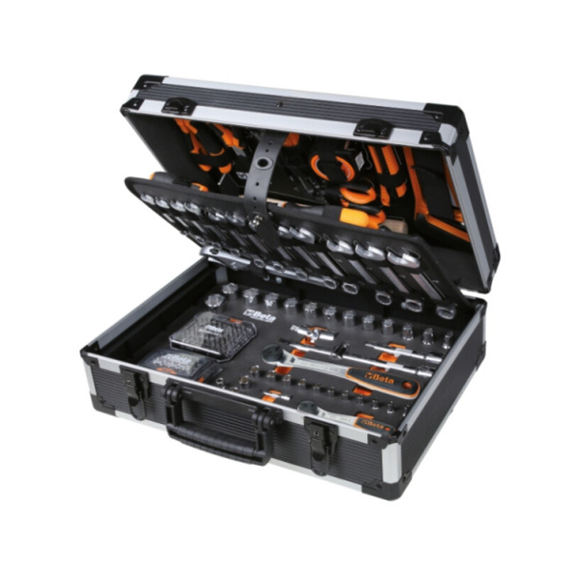 Malette à outils BETA TOOLS 163 pièces – 1/4 et 1/8