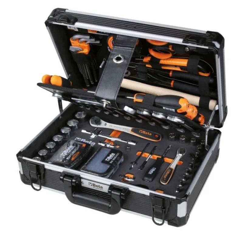 Malette à outils BETA TOOLS – 128 pièces 1/4 et 3/8