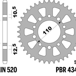 Couronne PBR acier standard – 520