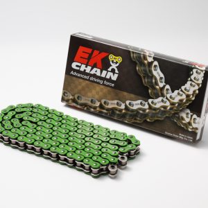 Chaine de transmission EK CHAIN 520 MVXZ2 – Joints Qx-Ring – attache à riveter