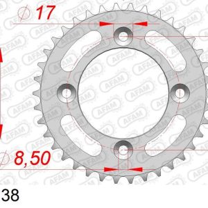 Couronne AFAM alu standard – 420