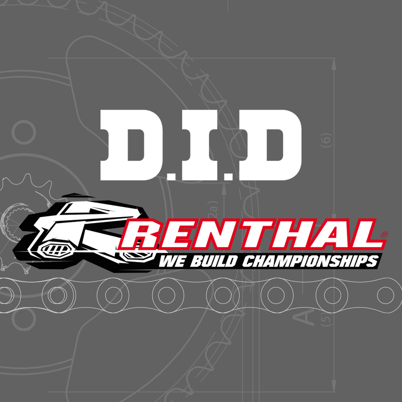 Kit chaîne DID/REN 420NZ3 14/47 renforcée – couronne ultra-light anti-boue