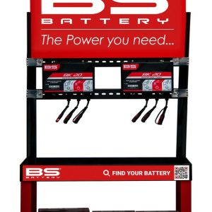 Kit présentoir BS BATTERY + un chargeur BK20