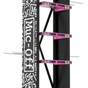 Présentoir premium MUC-OFF éclairé – simple