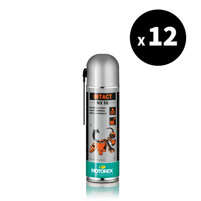 Lubrifiant universel MOTOREX Intact MX 50 – spray 500ml (x12)