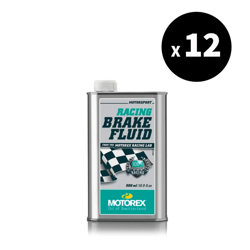 Liquide de frein MOTOREX Racing Brake Fluid – 500ml (x12)