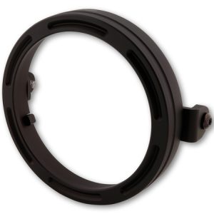 Bague de support de phare HIGHSIDER pro Frame-R2 – 5 3/4 pouces – CNC – fixation latérale – noir