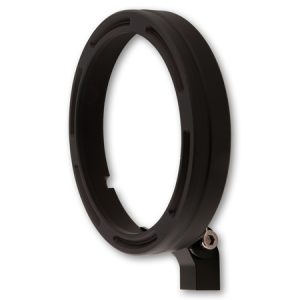 Bague de support de phare HIGHSIDER pro Frame-R2 – 5 3/4 pouces – CNC – fixation inférieure – noir