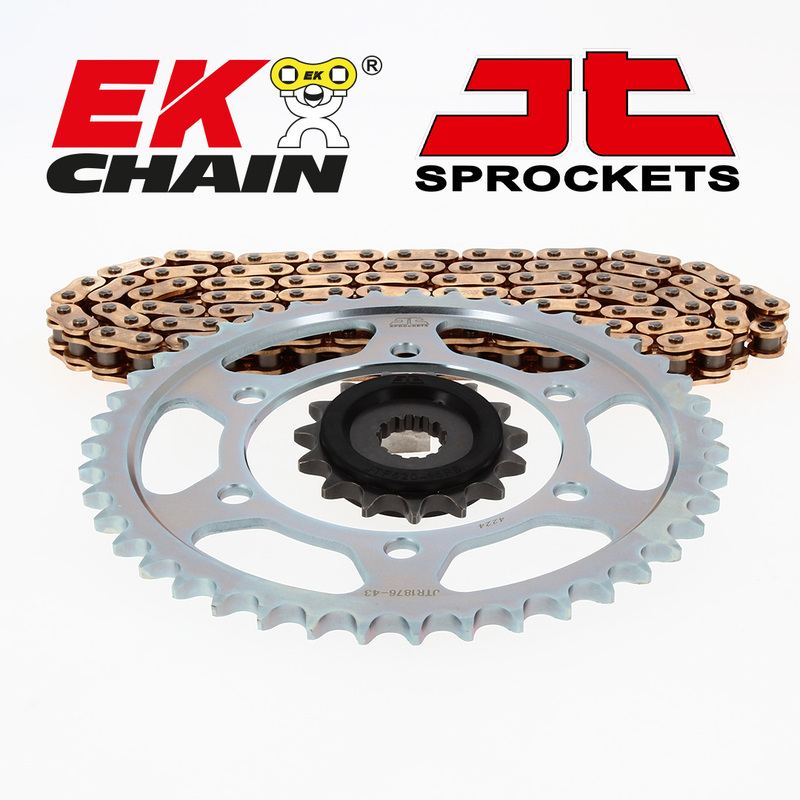 Kit chaîne EK/JT 520SRX2 13/50 – couronne standard
