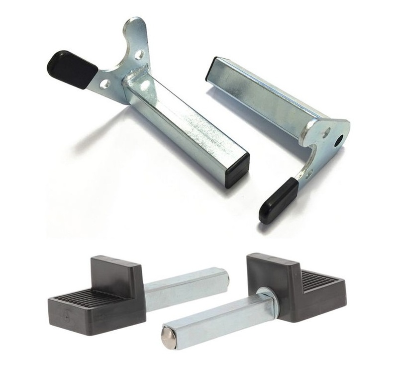 Jeu de supports "L" et "V" VECTOR béquille arrière