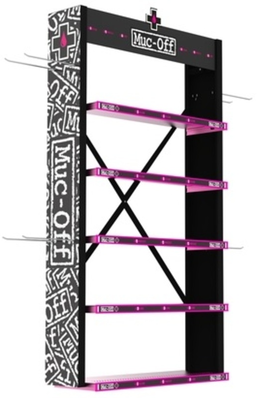 Présentoir premium MUC-OFF éclairé – double