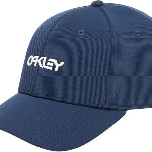 Casquette OAKLEY Stretch Metallic – Abyss/blanc