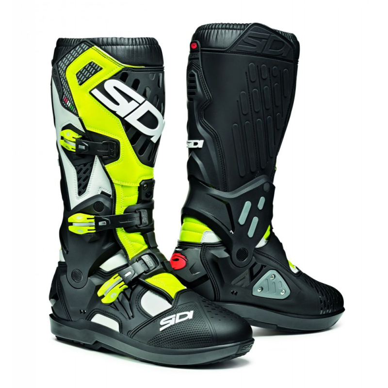 Bottes SIDI Atojo SRS – blanc/jaune