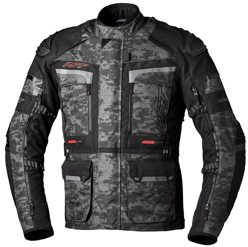 Veste RST Pro Series Adventure-X textile – gris/camo