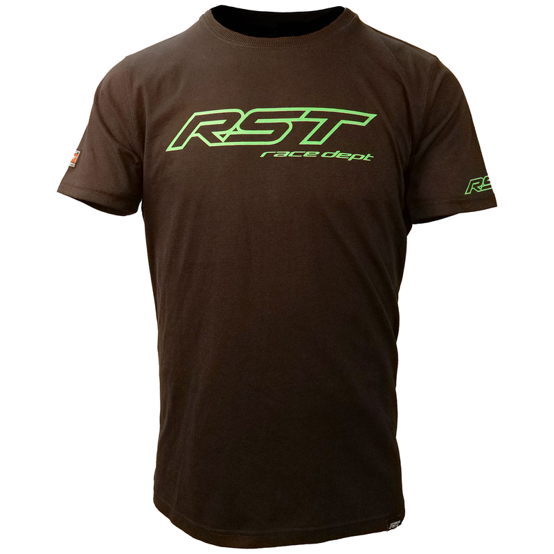 T-Shirt RST Logo Race Dept – vert fluo
