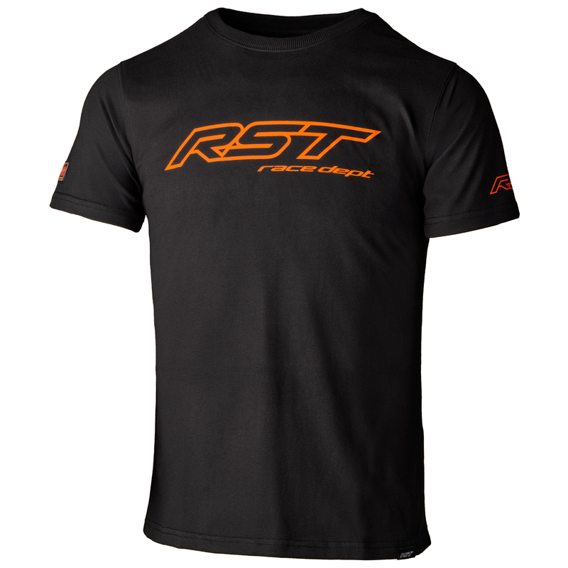 T-Shirt RST Logo Race Dept – orange fluo